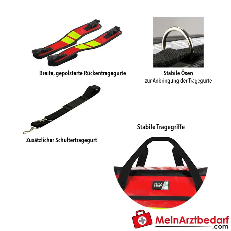 AEROcase WEARbag Bekleidungstasche 95-107 L mit Stiefelfach, 70(80)x40x45 cm