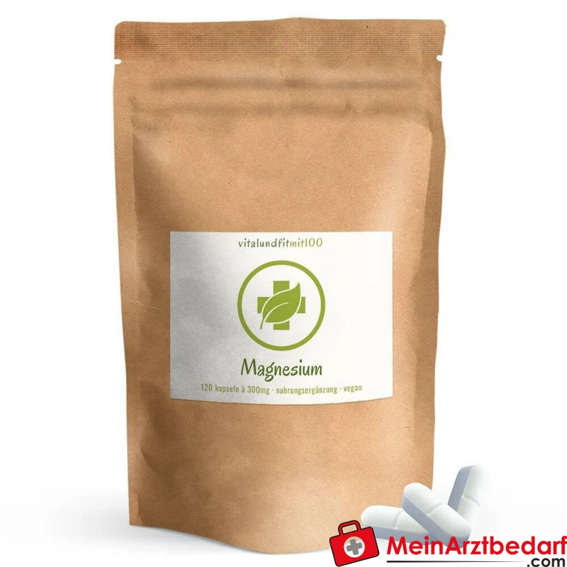 Magnesium Tabletten aus Meerwasser (Aquamin) 300 mg 120 Stück