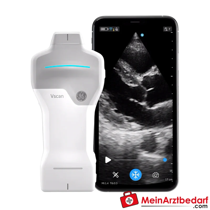 Vscan Air SL Hand-Ultraschallsystem mit Sektor-Linear-Dualsonde
