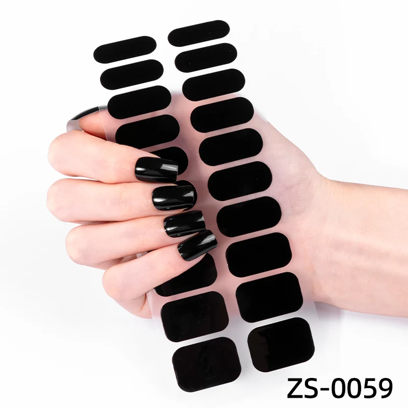 Glänzende Ombre-Nagelüberzüge