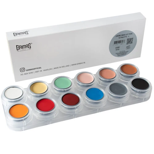 Grimas Creme Make-up-Palette L 12 Farben