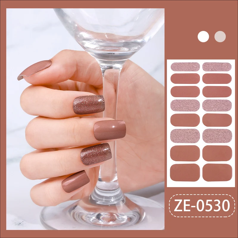 Elegante Press-On-Nagelwickel