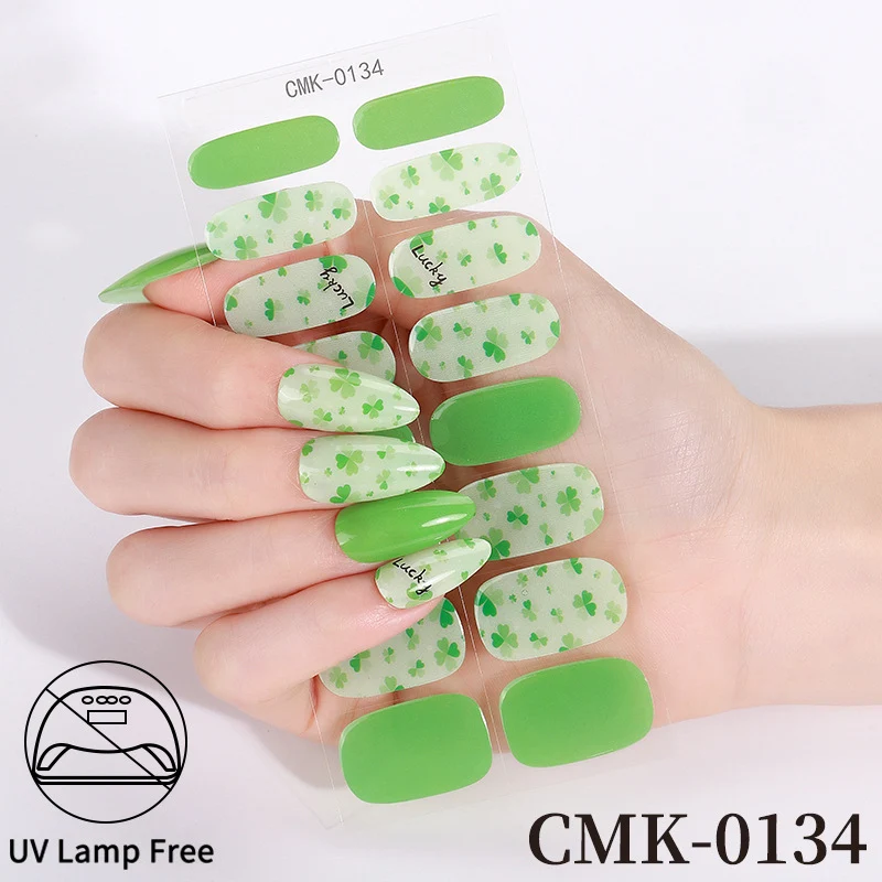 Elegante Ombre-Nagelsticker