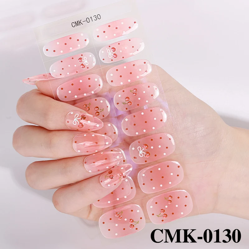 Elegante Ombre-Nagelsticker