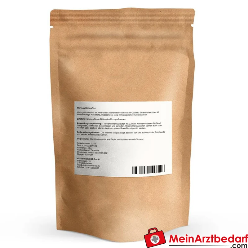 Moringa-Blütentee 40 g handgeerntet aromatisch