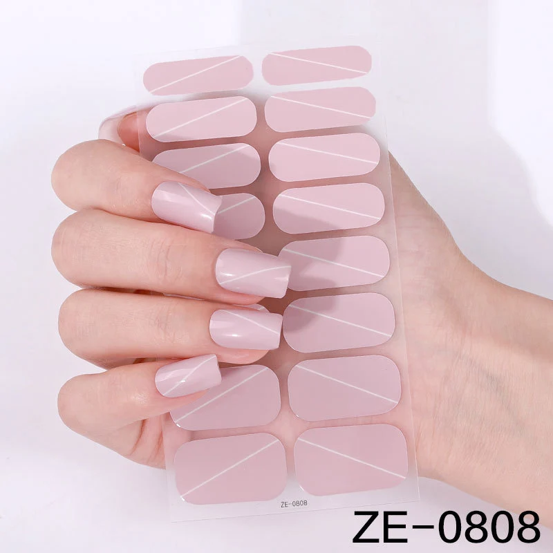 Elegante Nagelkunst Aufkleber
