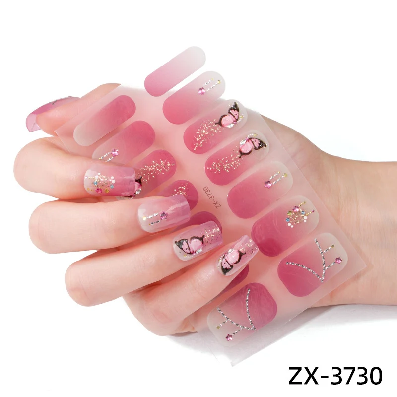 Elegante Gel-Nagel-Wickel