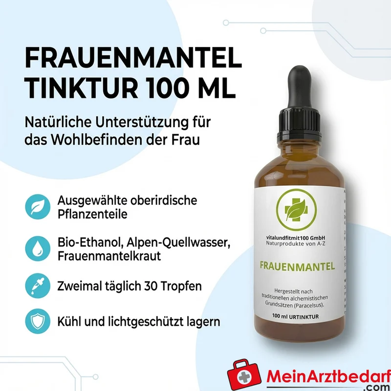Frauenmantel Tinktur 15 g/100 ml Pflanzentinktur 100 ml