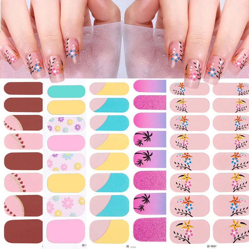 Himmlische Nagelkunst-Wraps
