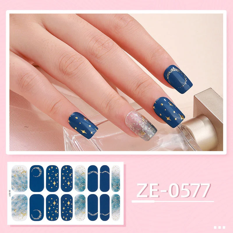 Himmlische Nagelkunst-Wraps