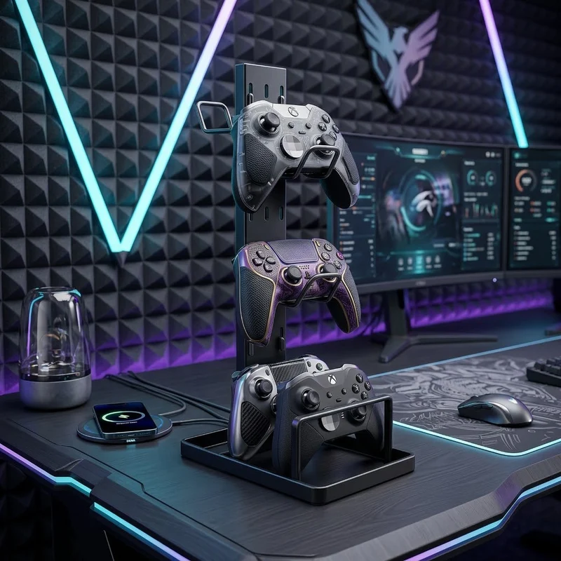 Multicontroller- und Headset-Organizer-Dock