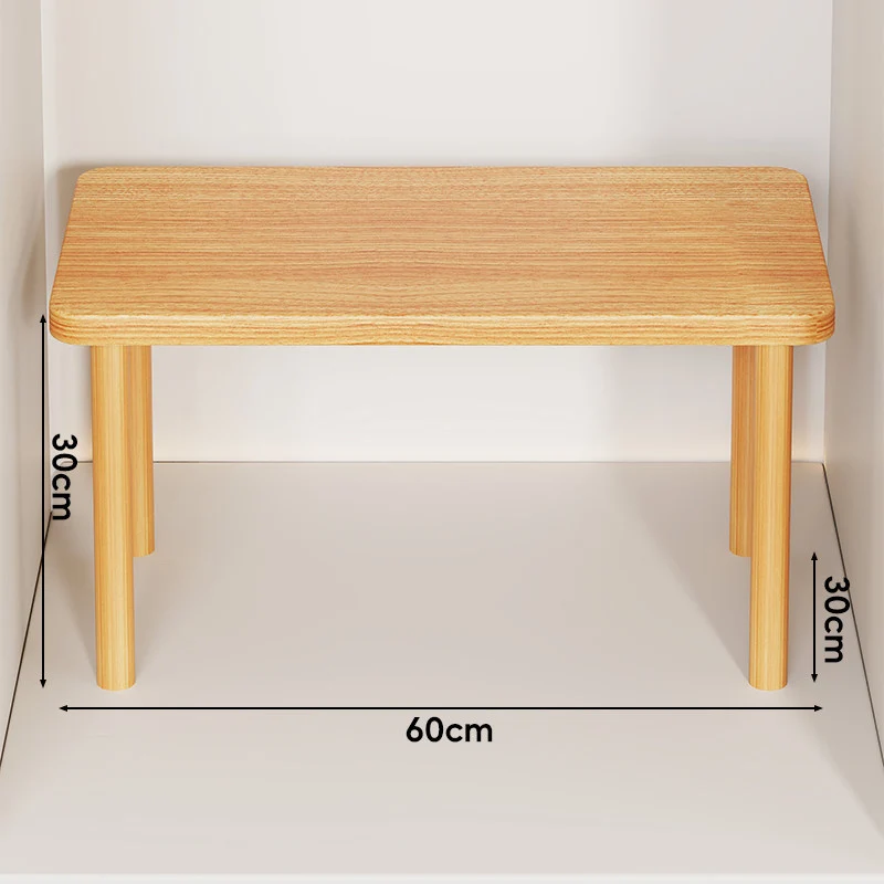 Verstellbarer Mehrhöhe Holz Monitorständer und Desktop Regal