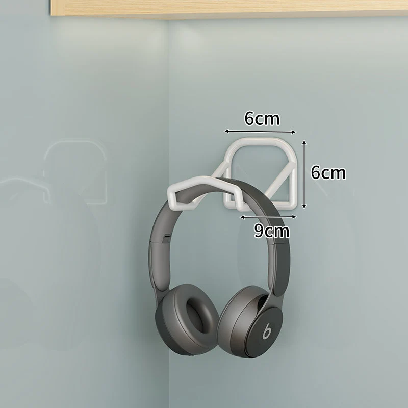 Wandmontierter Kopfhörer- und Gamecontroller-Halter mit faltbaren Haken