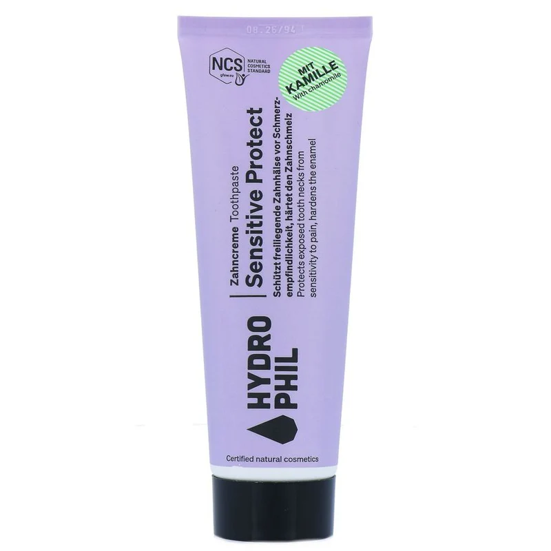 Hydrophil Tandpasta Kamille Munt Met Fluoride Sensitive Protect 75 ml