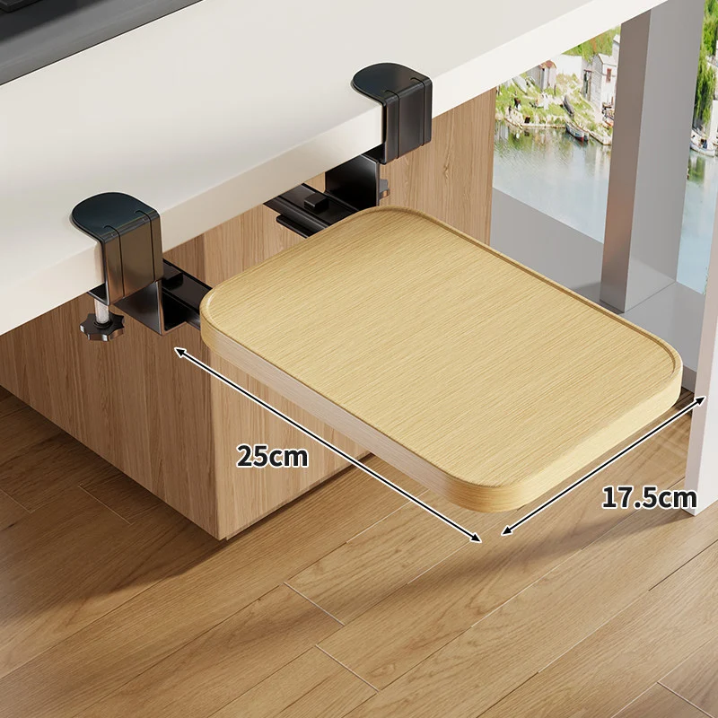 Untertisch-Rollende ergonomische Tastatur- und Mausablage mit Klemmbefestigung