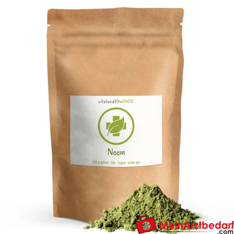 Neem-Pulver (Azadirachta indica) 100 g vegan