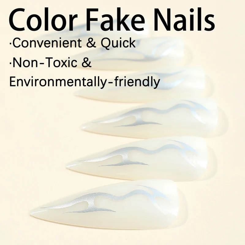 Elegante Stiletto Nagelkunst