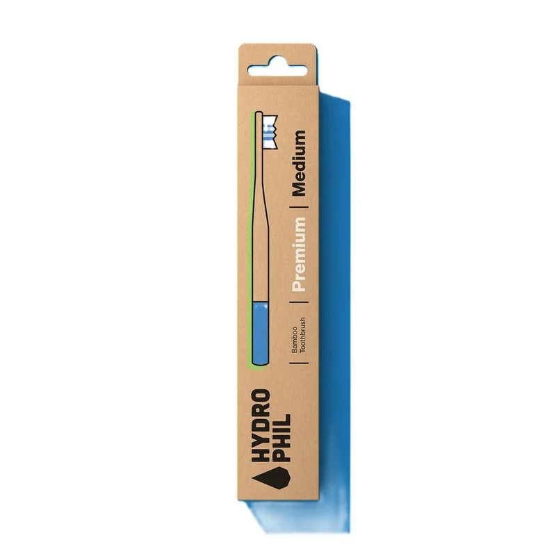 Hydrophil Premium Tandenborstel Medium Kleur Mix Nature of Atlantic Ocean