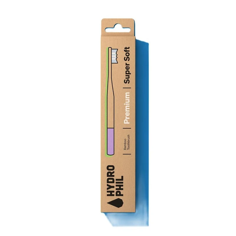 Hydrophil Premium Tandenborstel Super Soft Kleur Mix Nature of Lilac Whisper