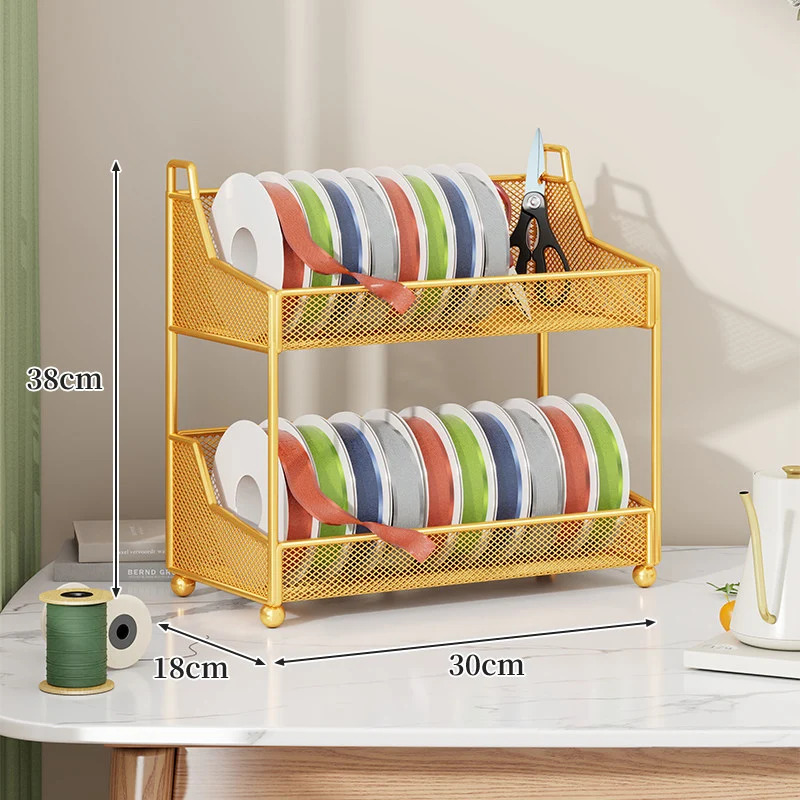 Bandrolle und Bastelbedarf Netz Organizer Regal