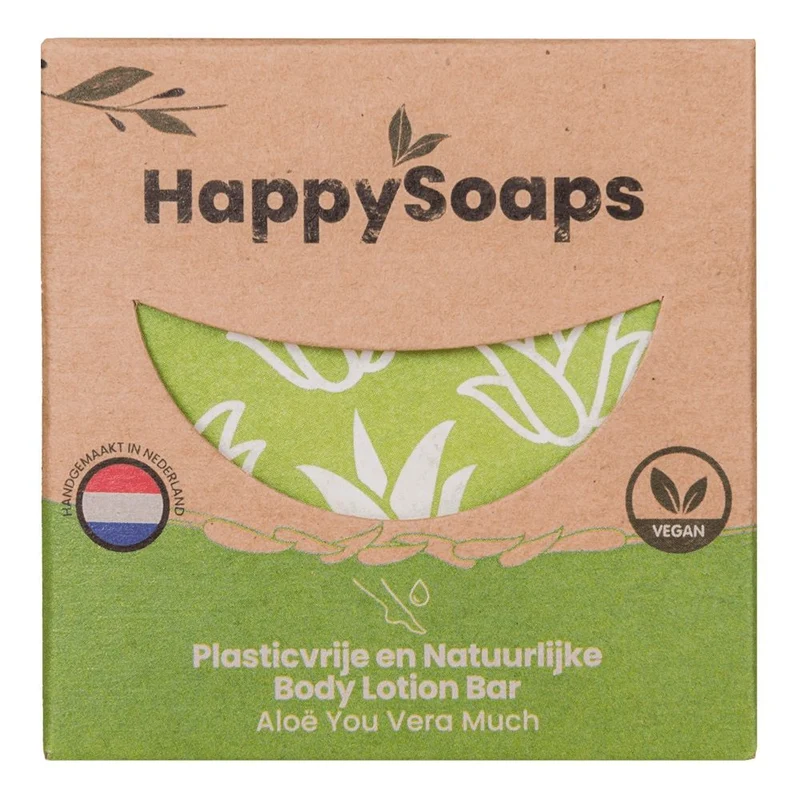 Happysoaps Body Lotion Bar Aloë You Vera Much 65 gram