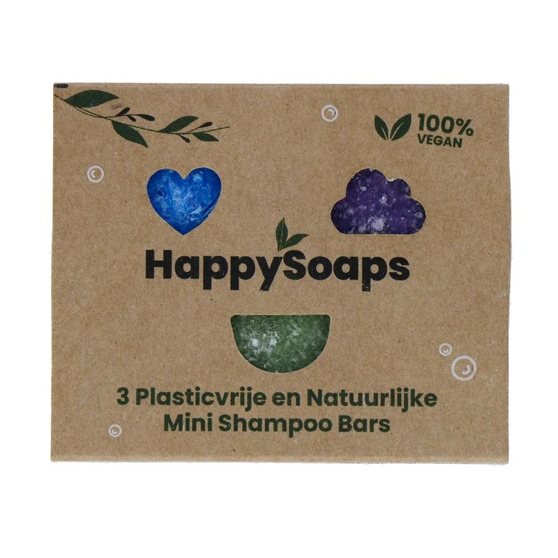 Happysoaps Mini Shampoo Bars
