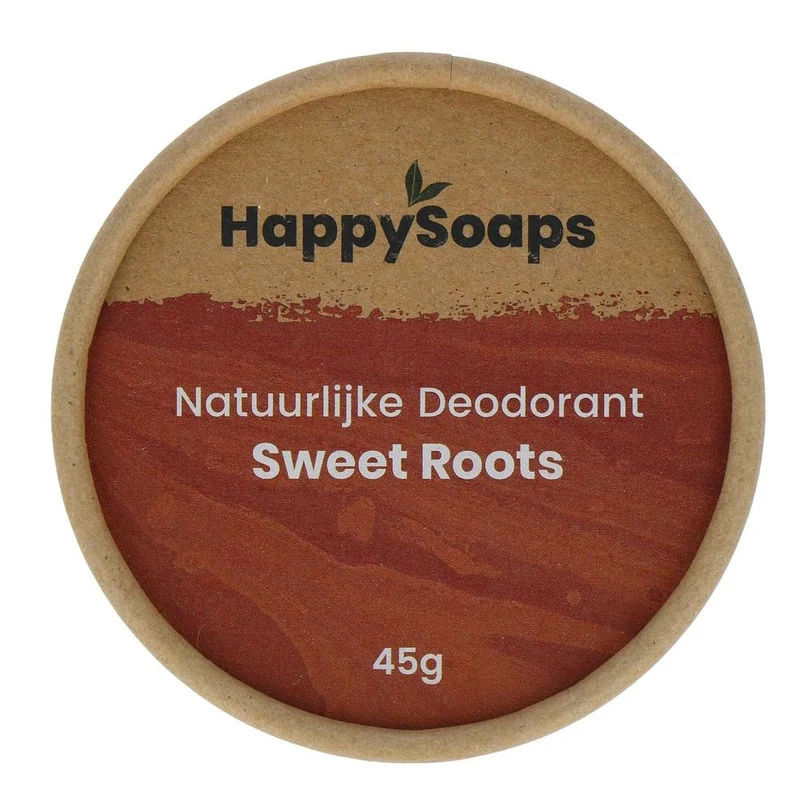 Happysoaps Natuurlijke Deodorant - Sweet Roots 50 gram
