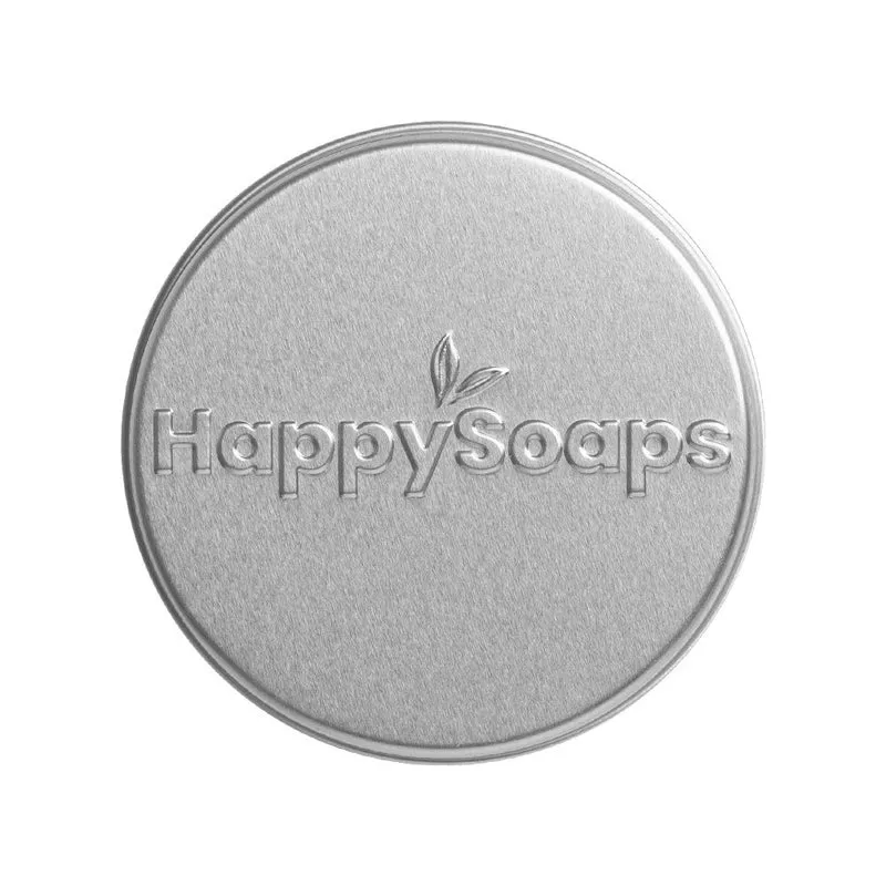 Happysoaps Happy Bar Bewaar- En Reisblikje Rond 12 gram
