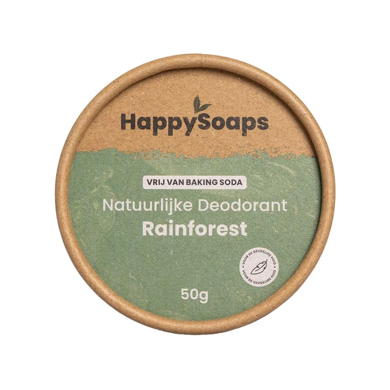 HappySoaps Natuurlijke Deodorant - Rainforest 50 gram