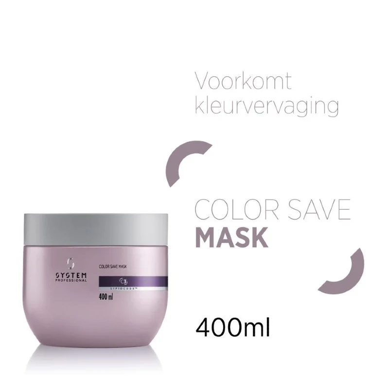 System Professional Farbe speichern Maske C3