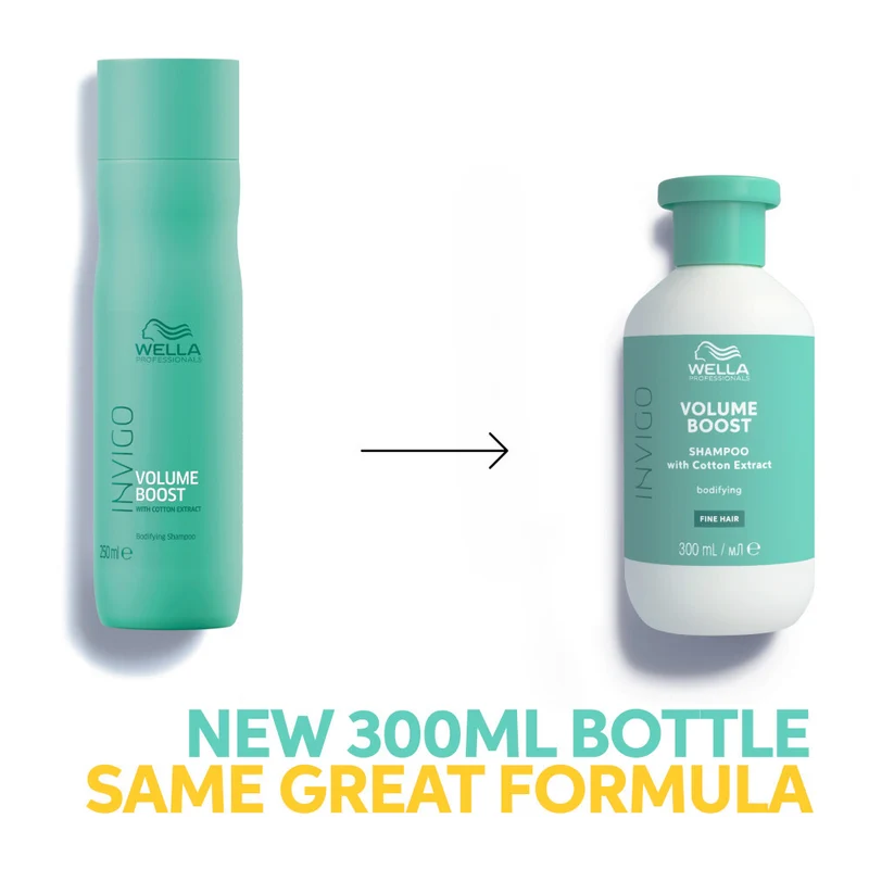 Wella Professionals Invigo Volume Boost Shampoo Feines Haar 300 ml