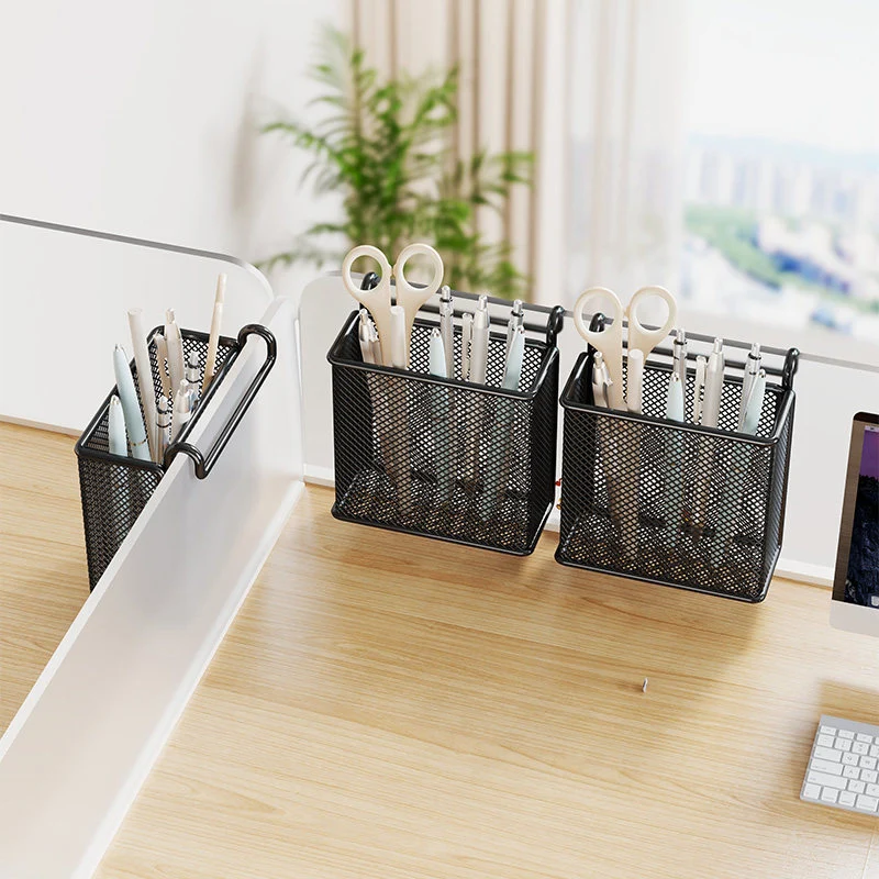 Hängender Mesh-Schreibtisch Stift- und Schreibwaren Caddy Organizer