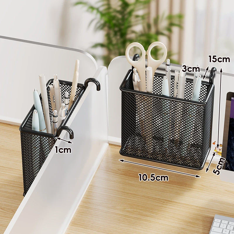 Hängender Mesh-Schreibtisch Stift- und Schreibwaren Caddy Organizer