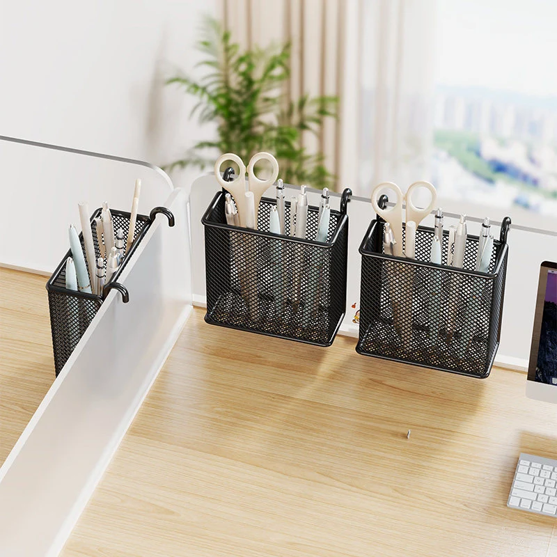 Hängender Mesh-Schreibtisch Stift- und Schreibwaren Caddy Organizer
