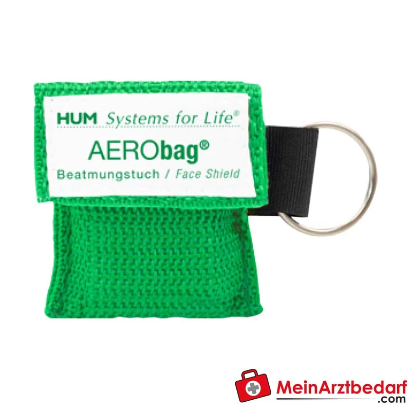 AERObag Einmal-Beatmungstücher PE für Erwachsene Softcase 5x5 mit Einwegventil
