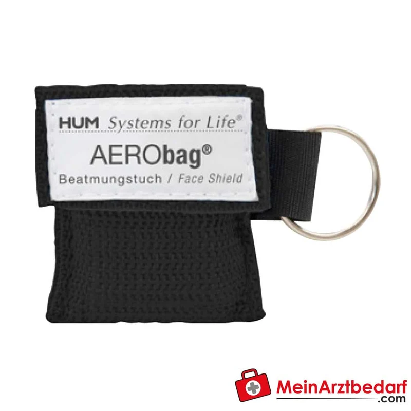 AERObag Einmal-Beatmungstücher PE für Erwachsene Softcase 5x5 mit Einwegventil
