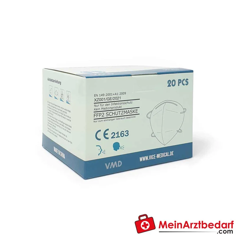 VMD FFP2 NR Halbmaske FB01 EN 149:2001+A1:2009 CE 20 Stück