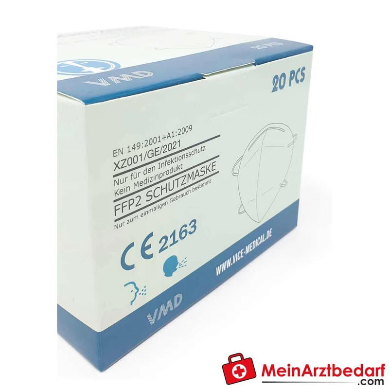 VMD FFP2 NR Halbmaske FB01 EN 149:2001+A1:2009 CE 20 Stück
