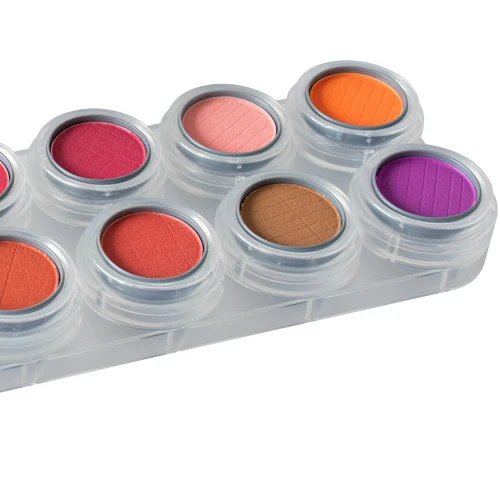 Grimas Rouge-/Lidschattenpalette RK mit 24 Farben