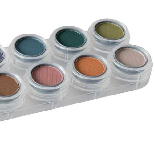 Grimas Rouge-/Lidschattenpalette RK mit 24 Farben
