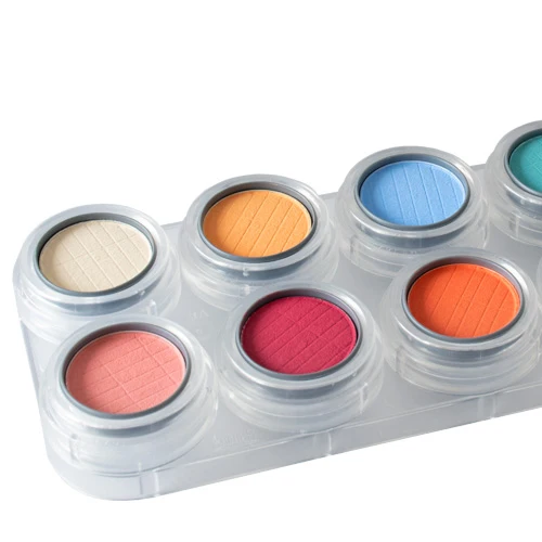 Grimas Rouge-/Lidschattenpalette U mit 12 Farben