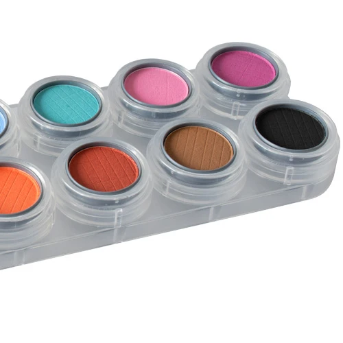 Grimas Rouge-/Lidschattenpalette U mit 12 Farben