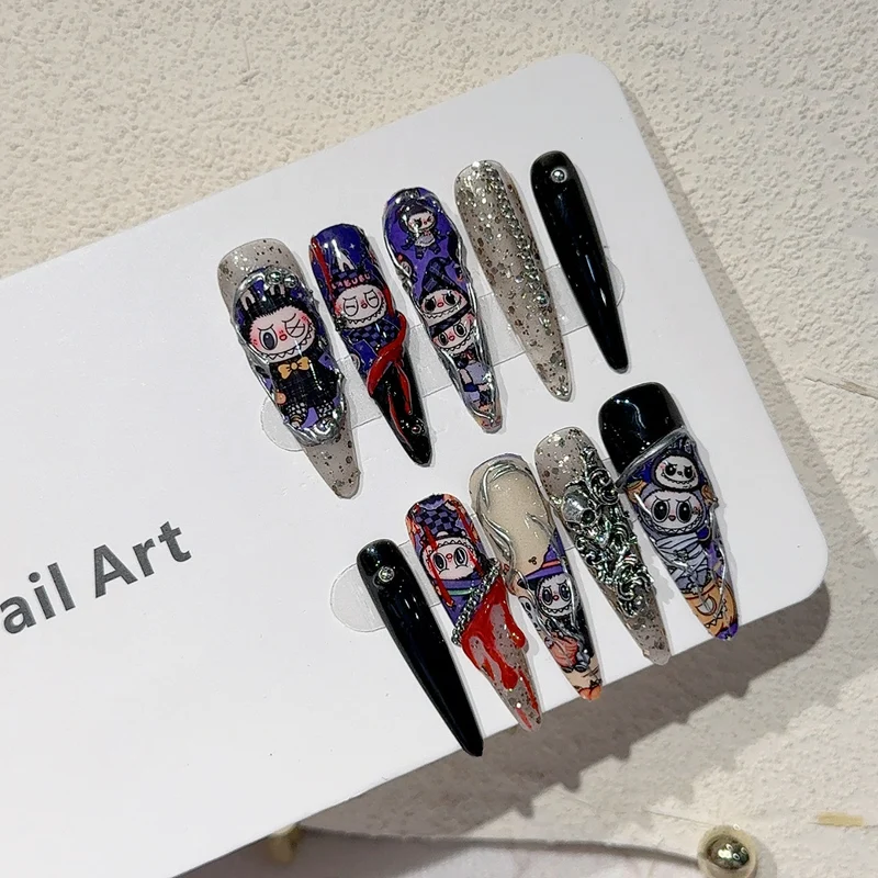 Verspielt Gothic Nagelkunst Tipps