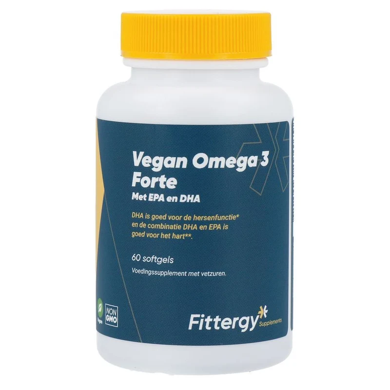 Fittergy Vegan Omega-3 Forte Capsules 60 softgels