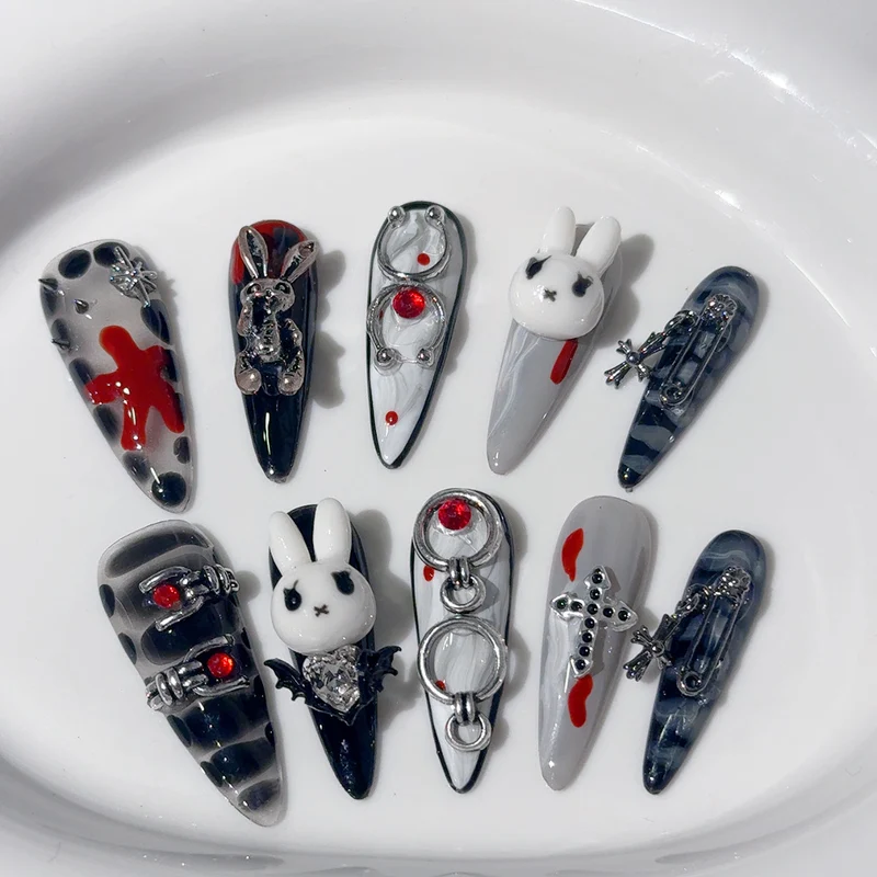 Themenbezogenes Künstlerisches Nagelschmuckset
