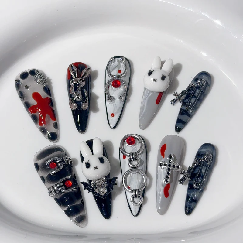 Themenbezogenes Künstlerisches Nagelschmuckset