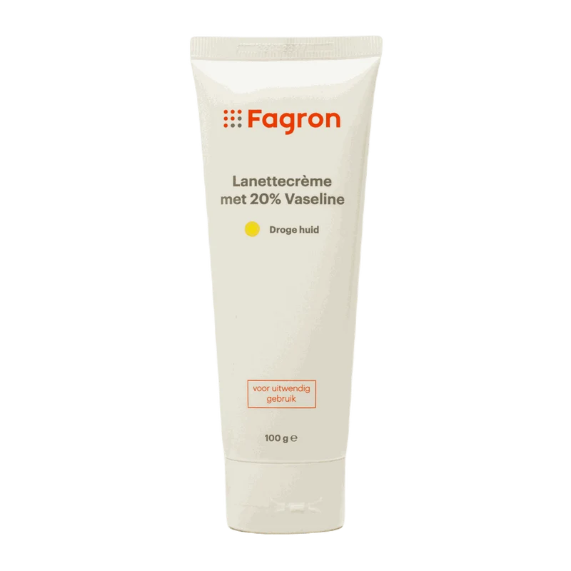 Fagron Lanettecreme met 20% Vaseline 100 gram
