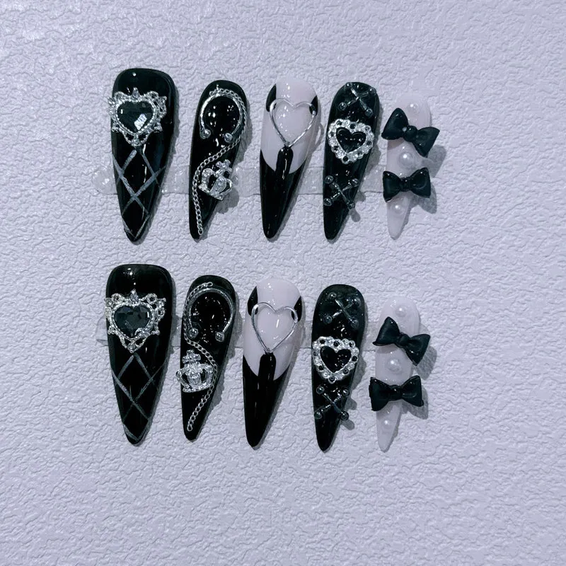 Glamouröse Nagelkunst Verlängerungen