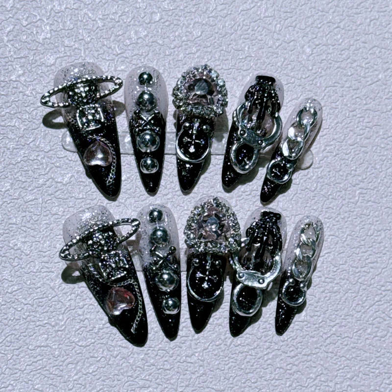 Glamouröse Nagelkunst Verlängerungen