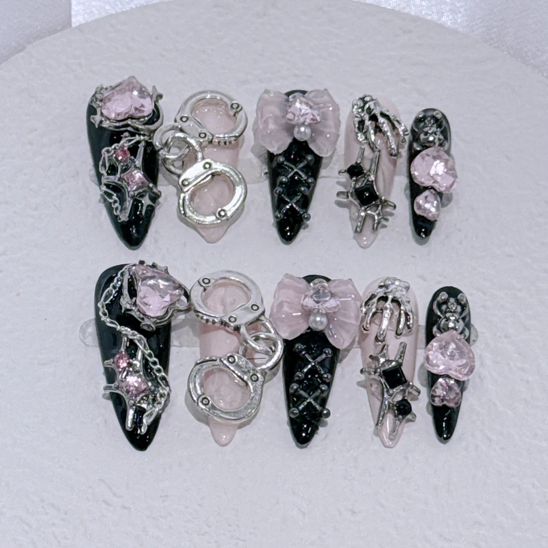 Glamouröse Nagelkunst Verlängerungen